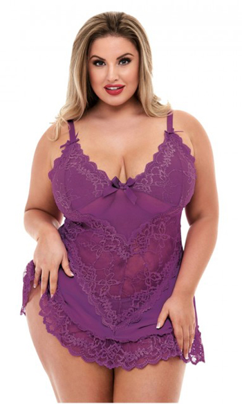 picture of Baci Mini Lace Chemise