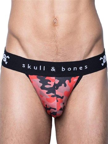 picture of Skull  Bones Camo Jock Jockstrap Underwear
