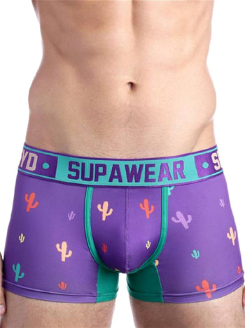 picture of Supawear Sprint Cacti Trunk Underwear