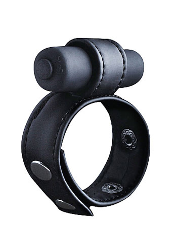 picture of Leather Cock Ring  Black