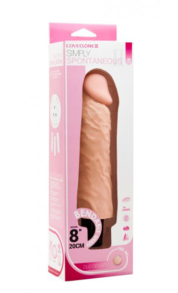 picture of 8 Satiny Seducer Totally Bendable Vibrator