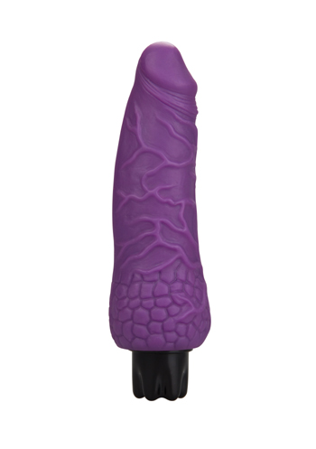 picture of Realistic Skin Vibrator  Small  Purple