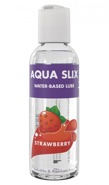 picture of Kinx Aqua Slix Flavoured WaterBased Lubricant Strawberry Strawberry 100ml