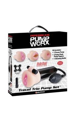 picture of Pump Worx Travel Trio Pump Set